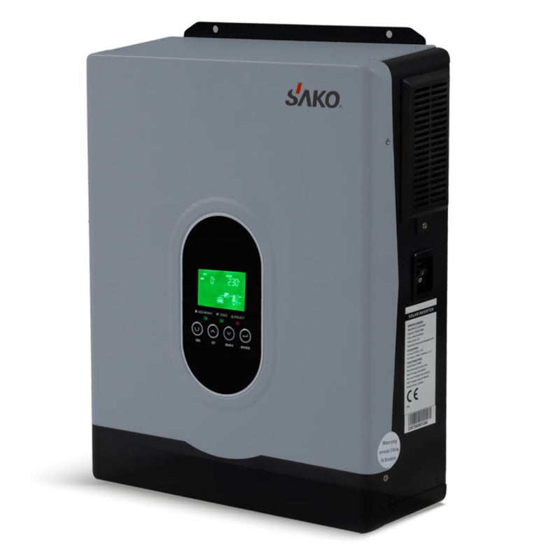 Sako E-SUN 1.6kW / 12V Tam Sinüs Akıllı Voc 30-400 VDC İnverter