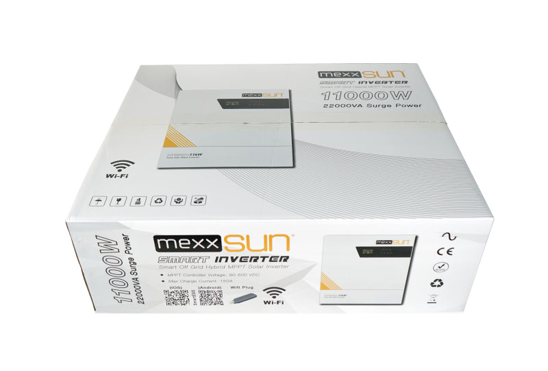 Mexxsun  Tam Sinüs Akıllı 48V 11000W (MEXX-11KW) İnverter