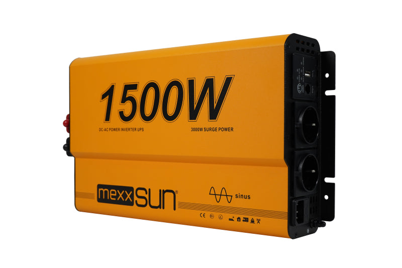 Mexxsun Tam Sinüs UPS (Remote Ekran) 12V 1500W İnverter